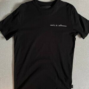 PHILIPP PLEIN Logo 100% Authentic ROUND NECK SOLD OUT